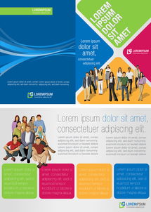 國外宣傳冊模板矢量圖片 圖片ID 440848 畫冊設計